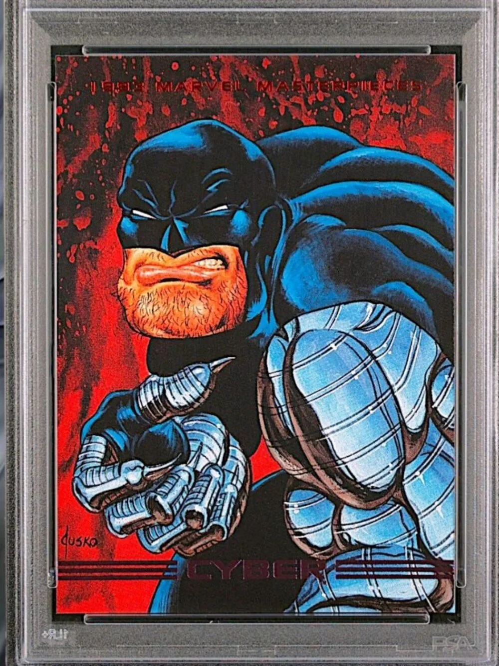 1993 Marvel Masterpieces #53 Cyber PSA 10 Pop 33